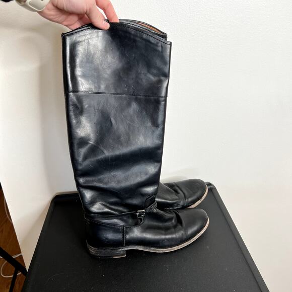 Frye Black Riding Boots LAST CALL - Picture 1 of 8